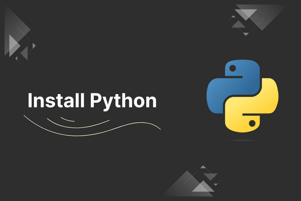 Install Python - Python Tutorials