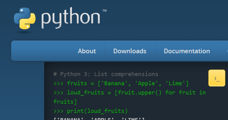 Official Python Website