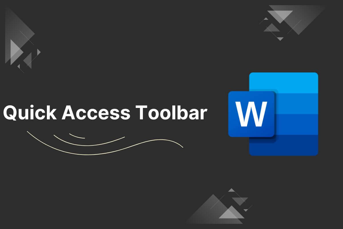 Quick Access Toolbar - MS Word Tutorials
